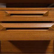 Mid-Century Teak Desk by I.B Kofod-Larsen for Seffle Möbelfabrik, Sweden, 1950s