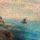 Brittany seaside marine painting