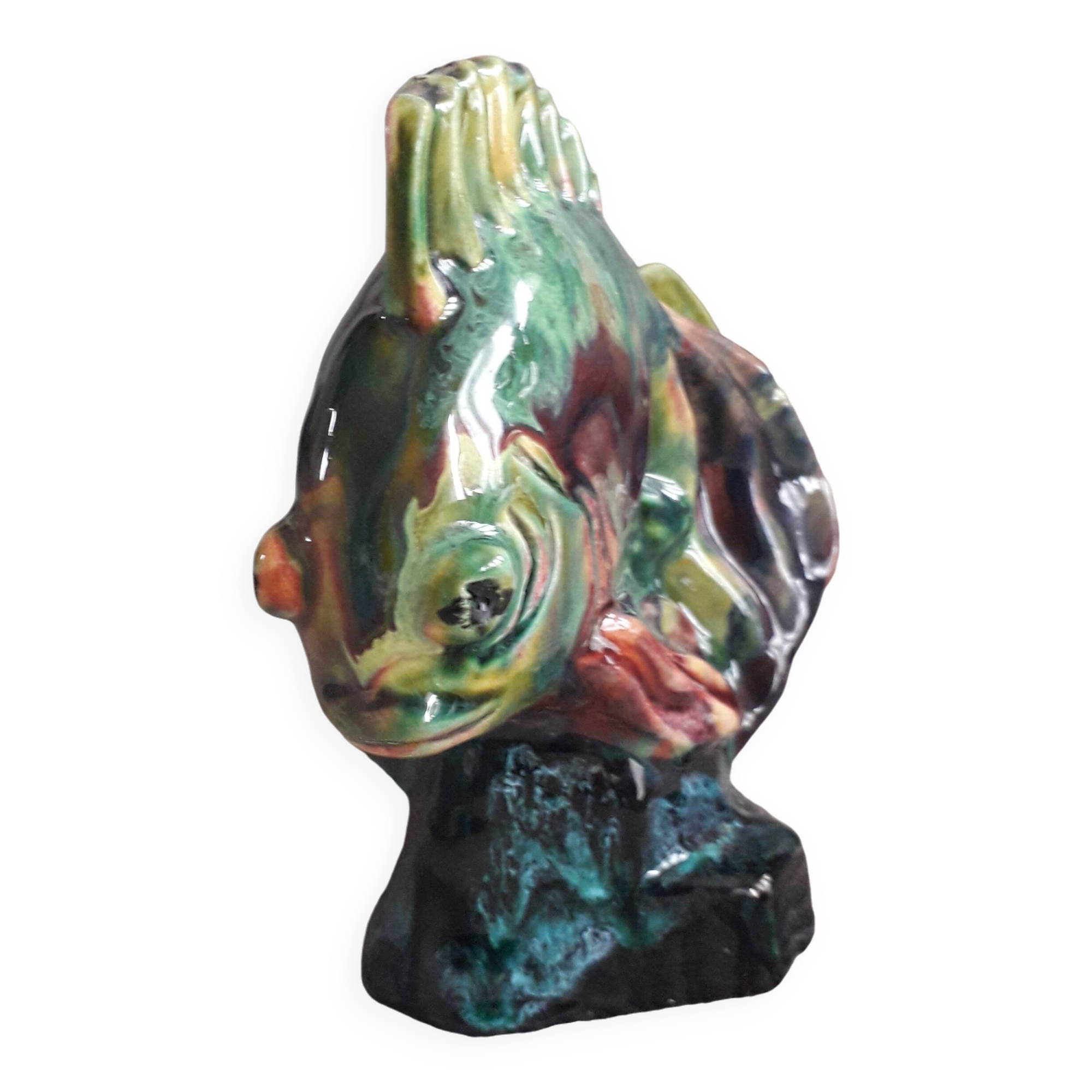 Vintage ceramic fish Vallauris