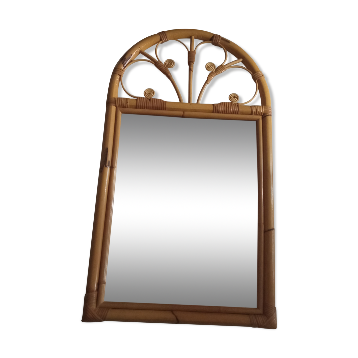 Bamboo mirror