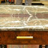 Pair of art deco consoles