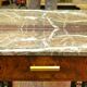 Pair of art deco consoles
