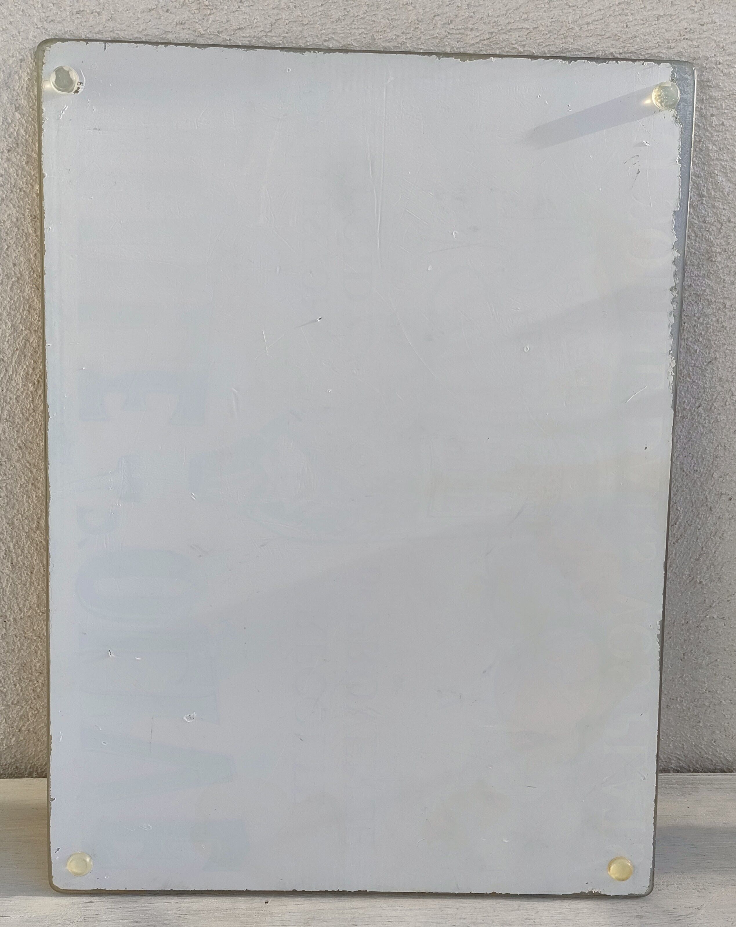 Vintage glass cutting board