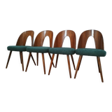 Set of four chairs, designed by A. Suman, Tatra Nabytok, Czechoslovakia, 60s