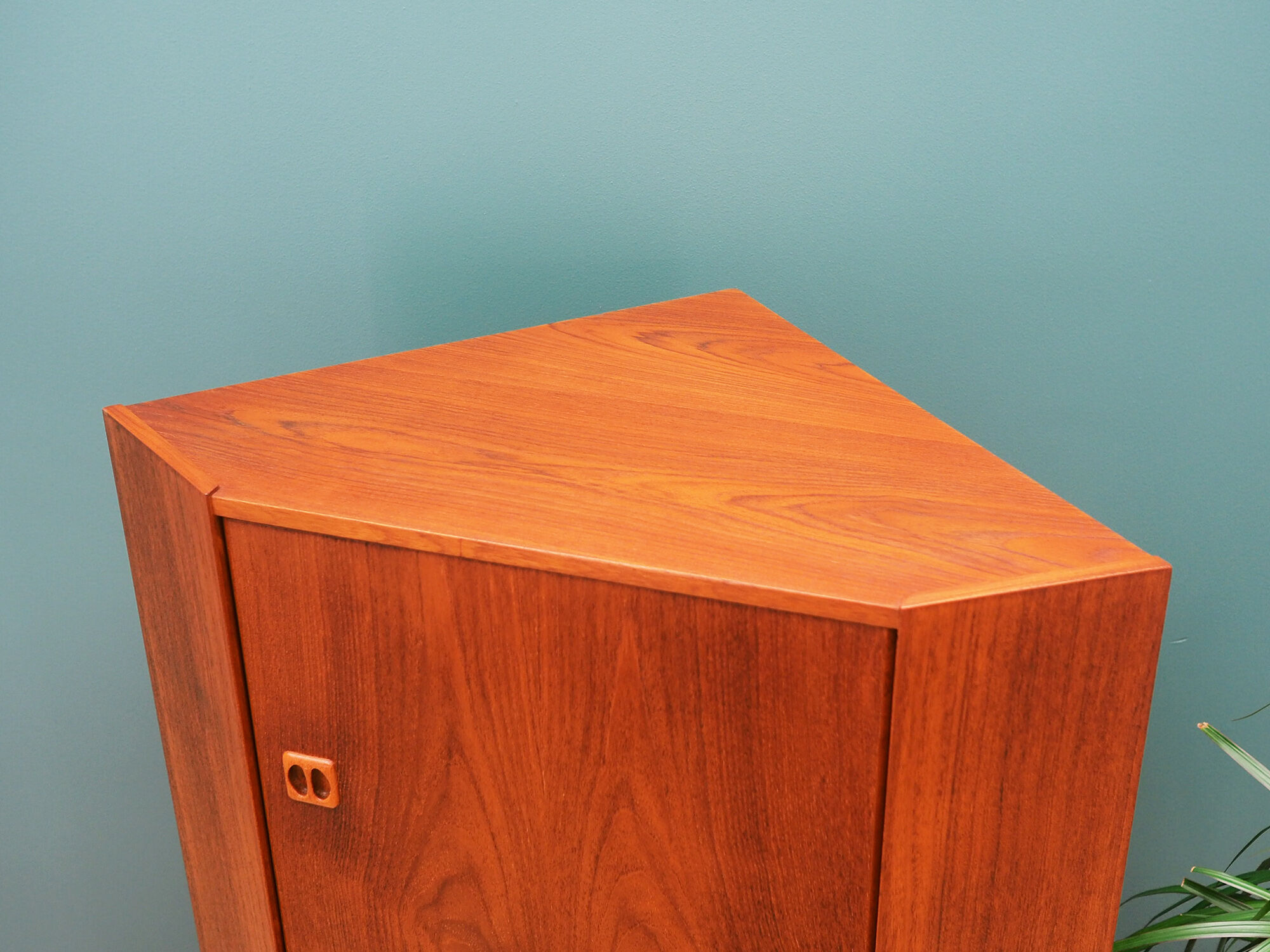 Corner cabinet teak, Danish design, 70's