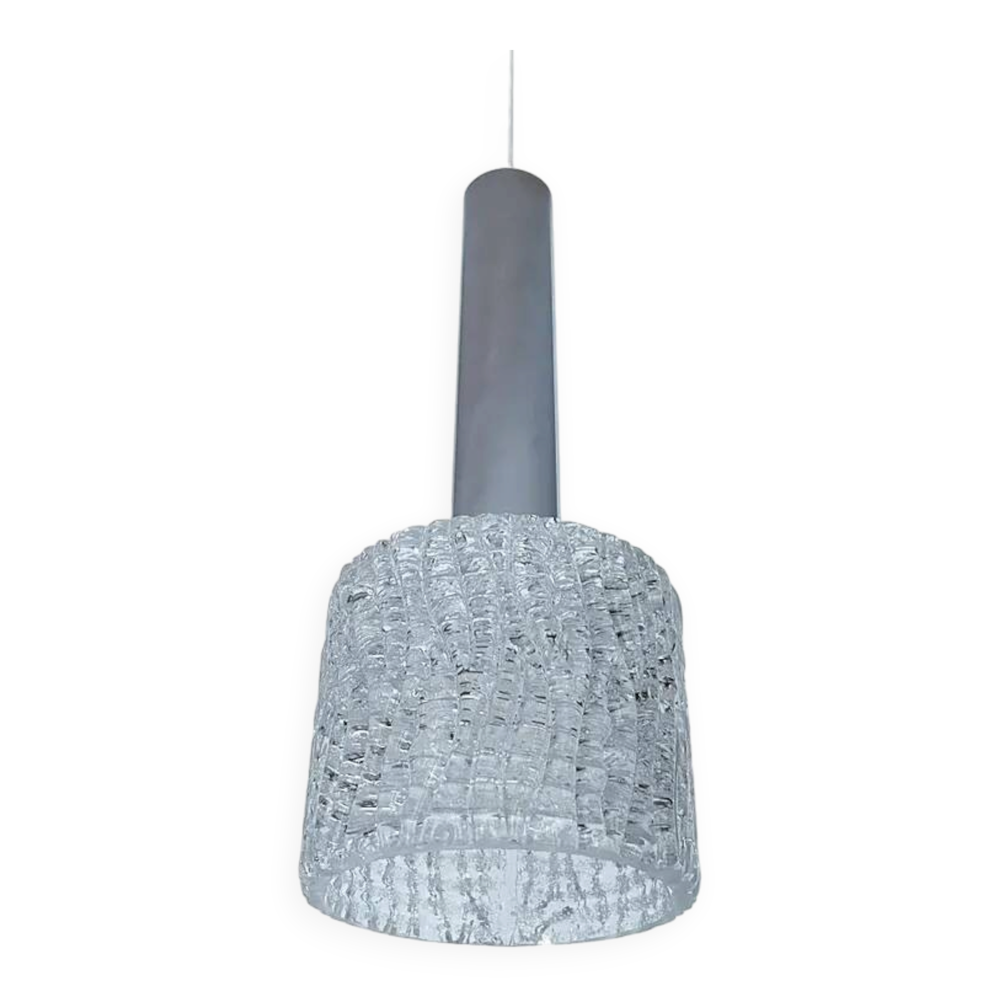 Vintage Kalmar Murano Glass Pendant Light