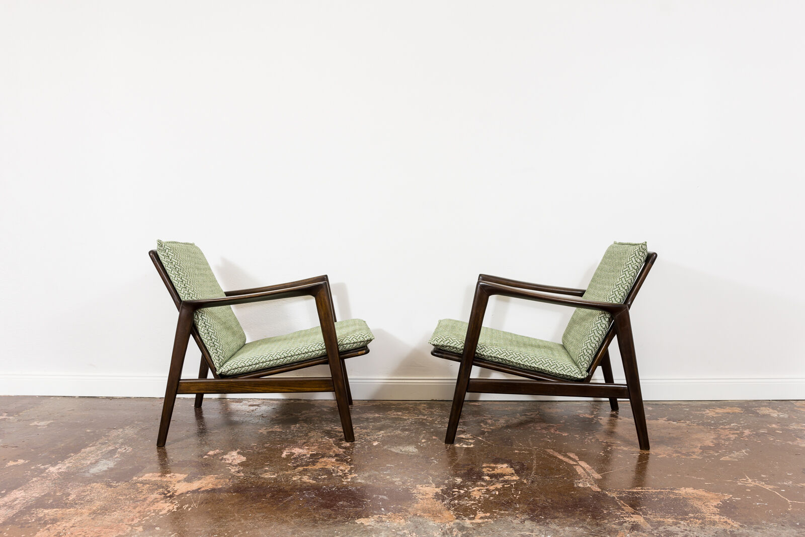 Pair of armchairs type 300 130, 1960's
