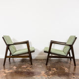 Pair of armchairs type 300 130, 1960's