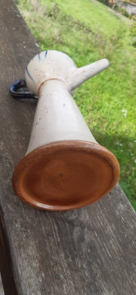 Large glazed ceramic pitcher 1950