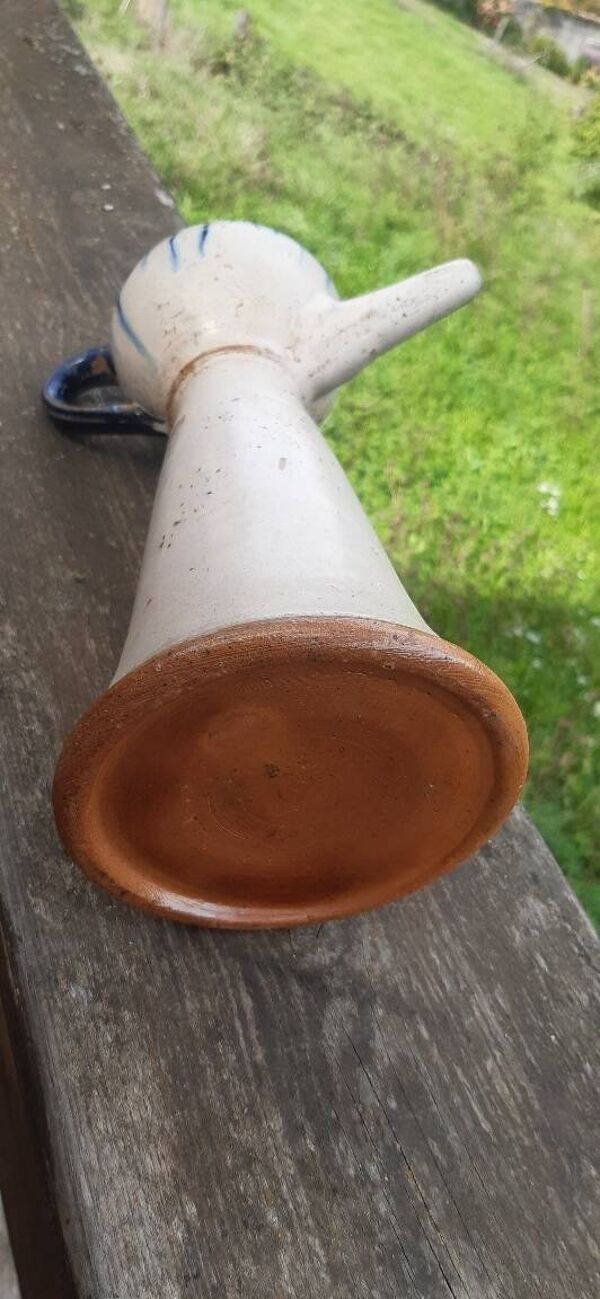 Grand pichet céramique émaillée 1950