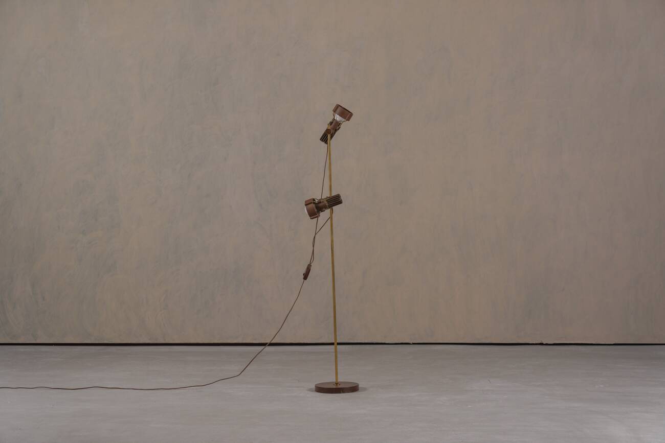Mid-century modern adjustable floor lamp, Germany 1970s