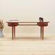 Teak coffee table, Danish design, 1970s, production: Denmark