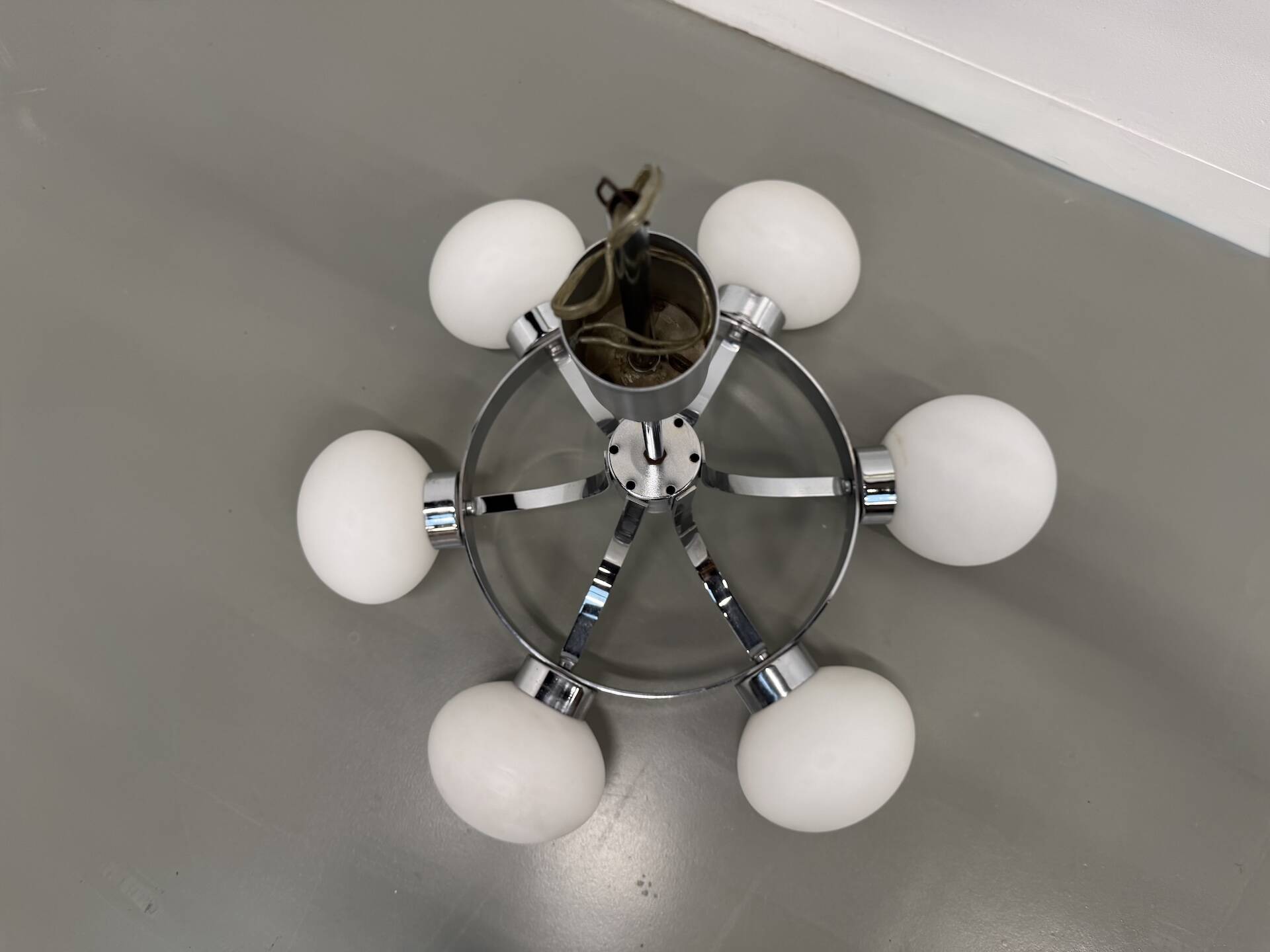 Gaetano Scolari pendant light with 6 lights
