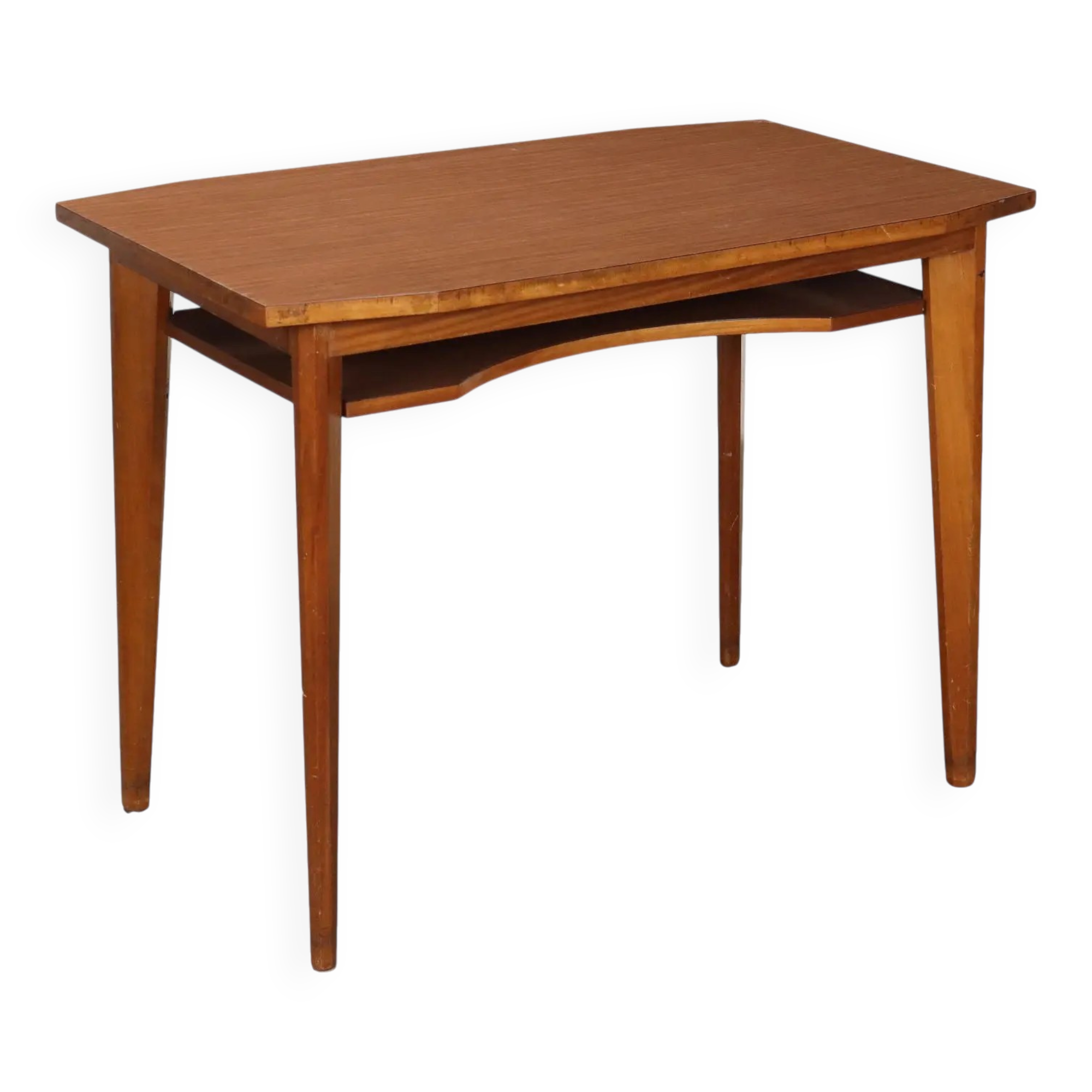 Vintage writing desk in laminate, Italy, 1950s