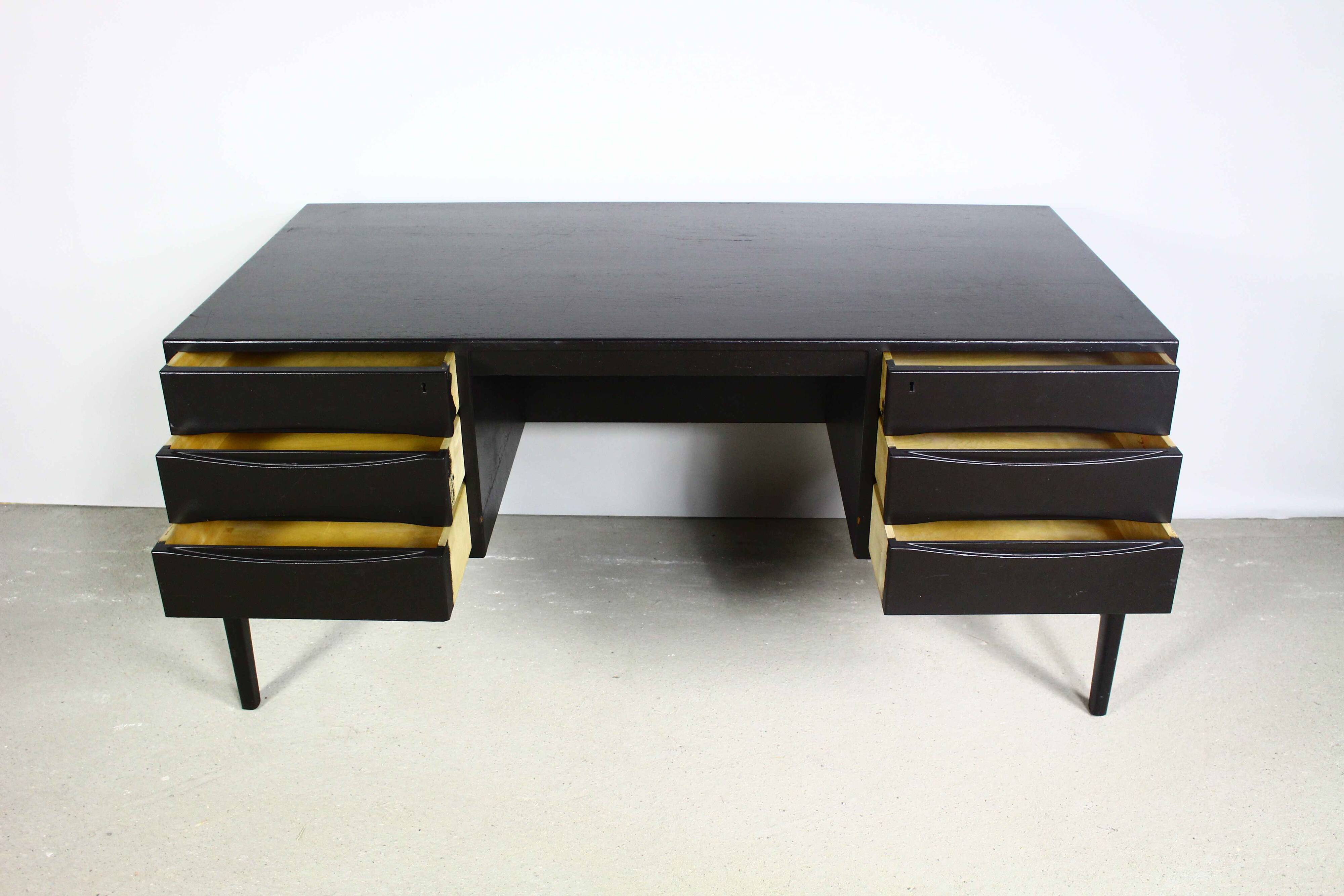 Vintage Arne Vodder Desk, Denmark 1960s