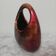 Vase or planter in enamelled and lacquered metal