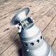 Wall lamp Zeiss Ikon Bauhaus industrial 1930 workshop glass mercurized