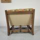 Paire de fauteuils vintage en chêne années 70