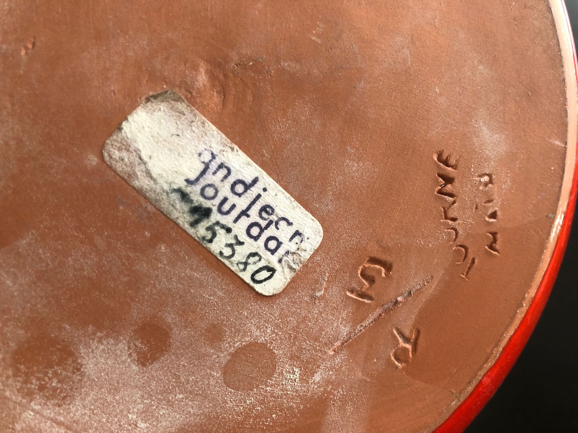 Ceramic pot cover grenadier Jourdan