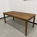 Pine farm table, spindle legs