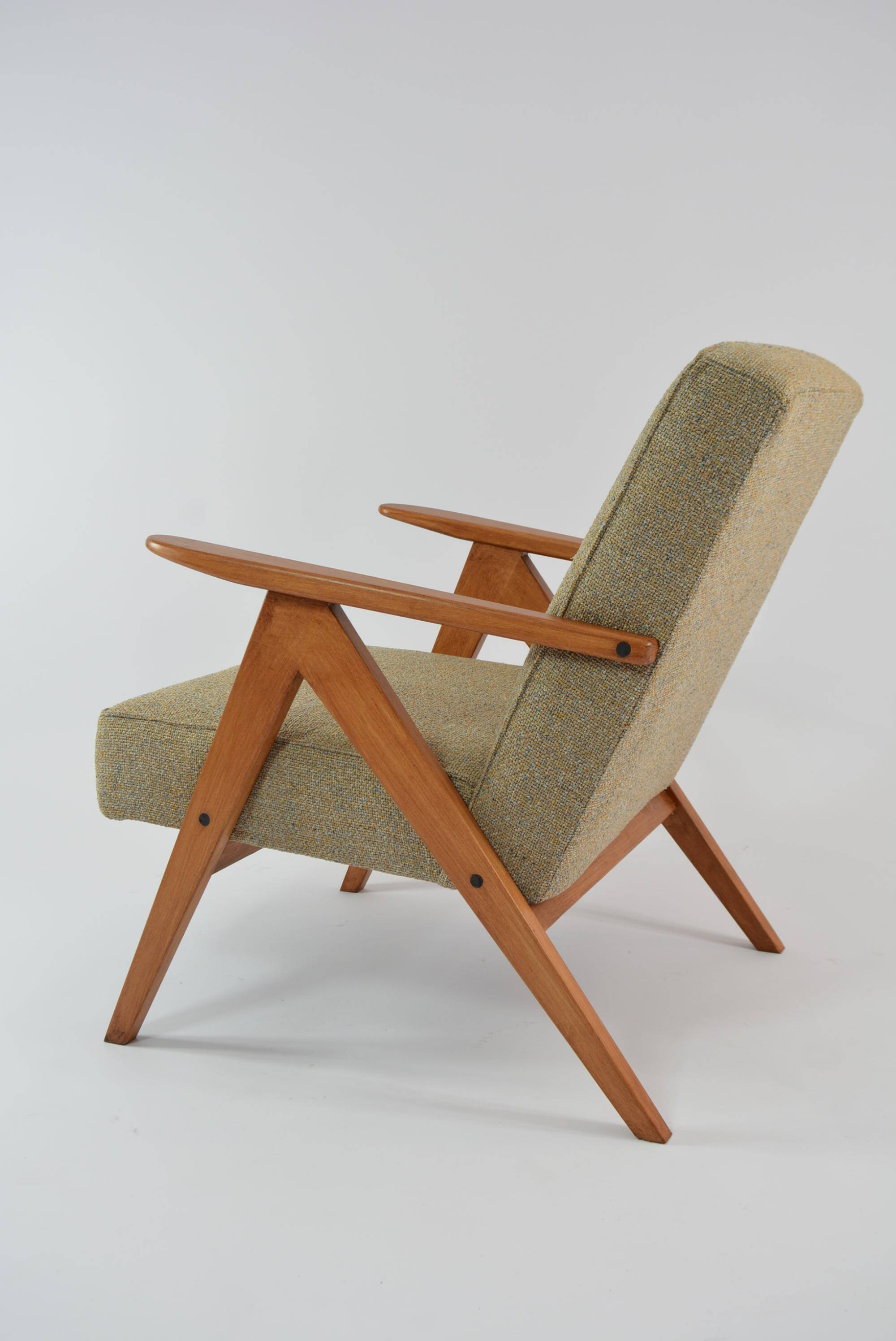 Kompas armchairs mottled beige