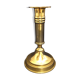 Old brass candlestick