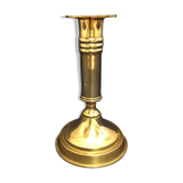Old brass candlestick