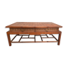 Table basse en bambou roche-bobois