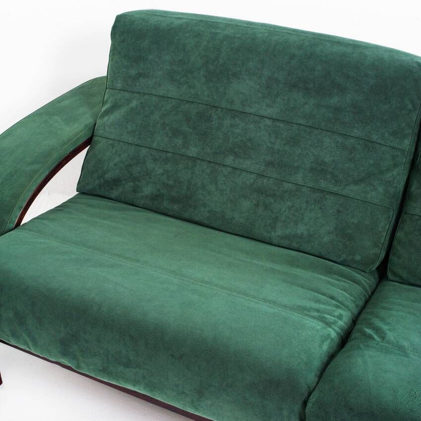 Vintage 3-4 seater canapé in alcantara. Åke Fribyter for Nelo Möbel 90s.