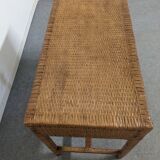 Rattan console from the 50s/60s