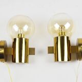Wall lamps by H. A. Jakobsson, Sweden, 1960s