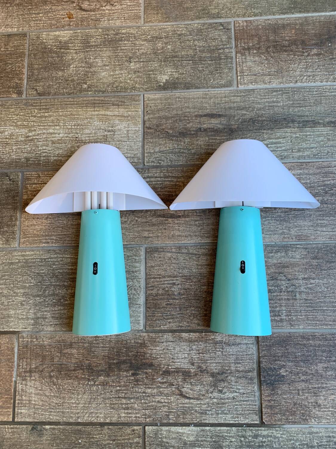Pair of Arlus 80s wall lights