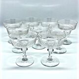 Clichy champagne glasses