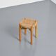 Early Méribel stool by Charlotte Perriand, circa 1955