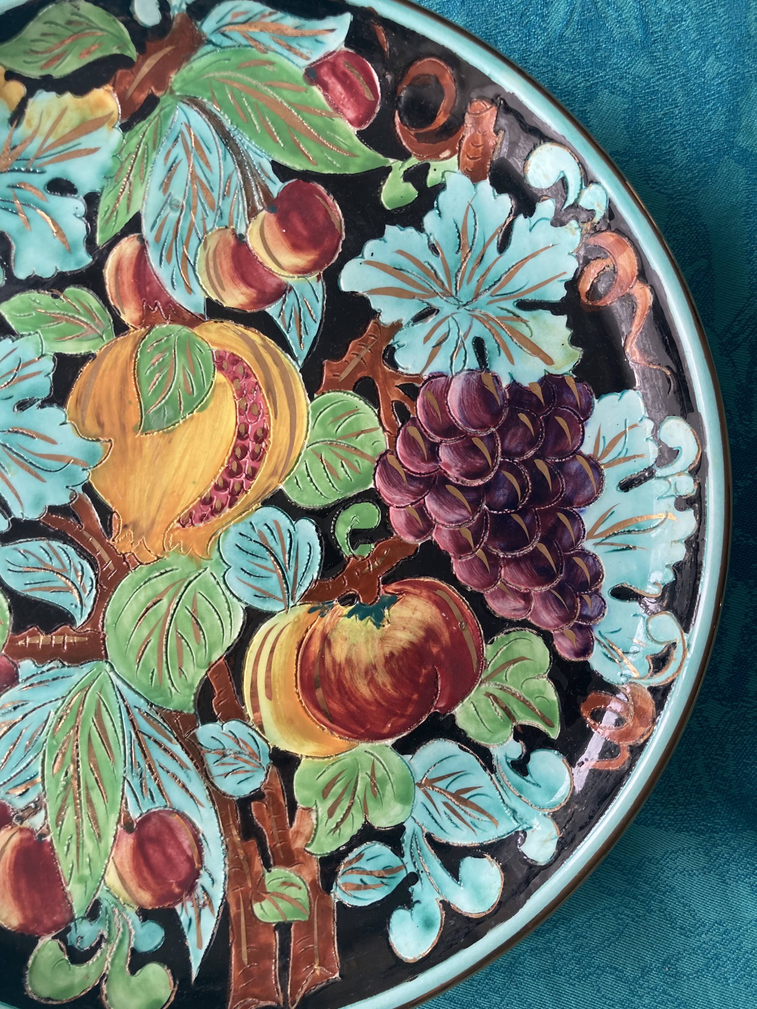 Vintage decorative plate "Cerart Monaco"