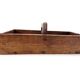 Old wooden basket