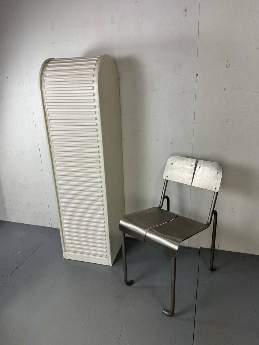 Vintage rollcase cabinet by Aldo Van Den Nieuwelaar for Pastoe, 1970s