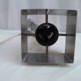 Applique wall years 70 alu brushed