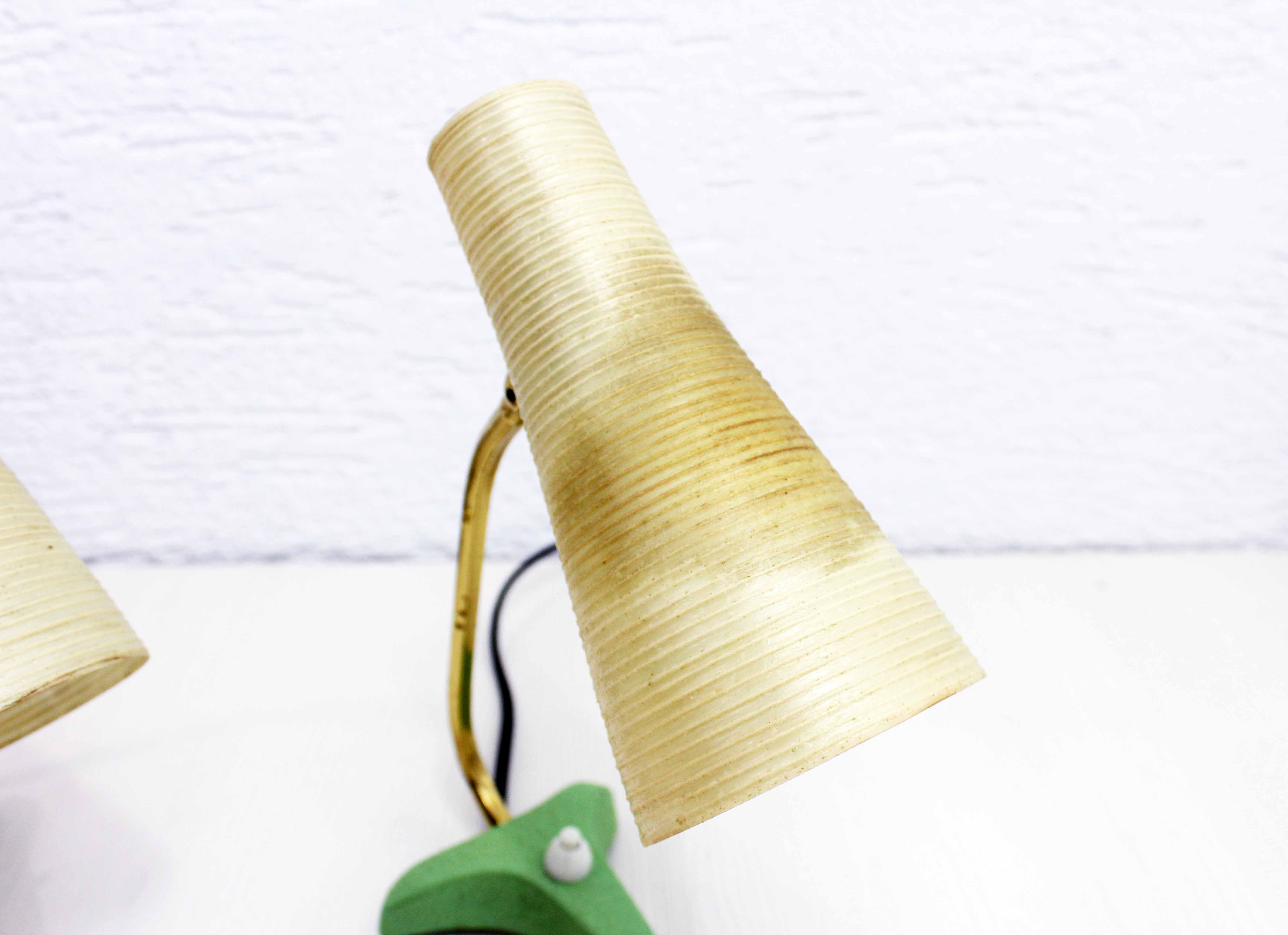 Paire de lampes de chevet Louis Kalff