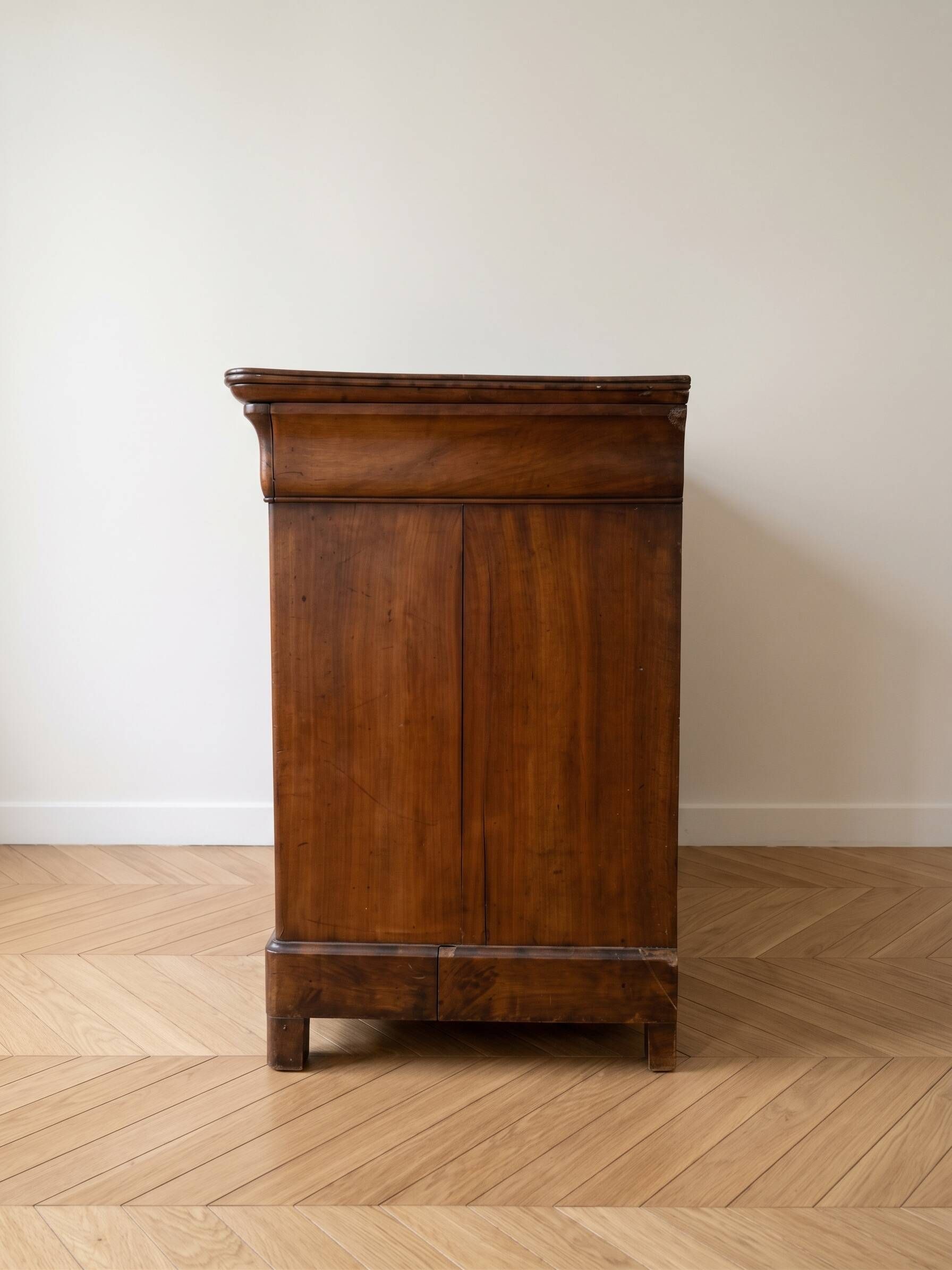 Commode ancienne Empire en noyer