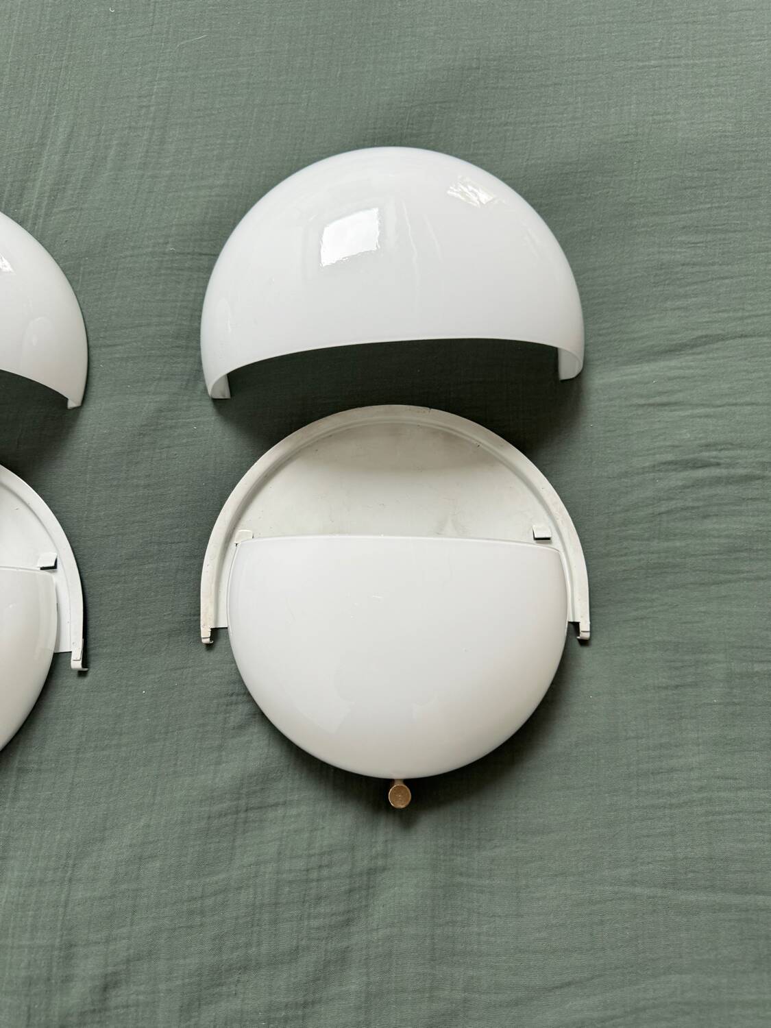 Applique vintage en verre de Murano de Vico Magistretti pour Artemide / Mania / Space Age