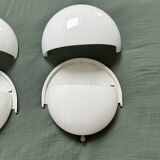 Applique vintage en verre de Murano de Vico Magistretti pour Artemide / Mania / Space Age