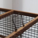 Old wooden bird cage