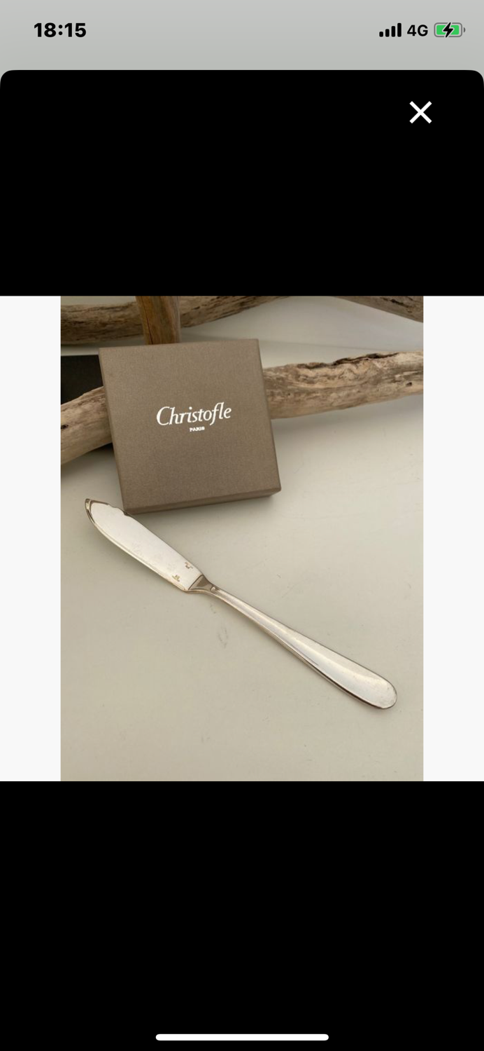 Christofle Dax fish cover