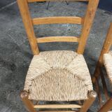 Pair of brutalist chairs