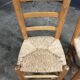 Paire de chaises brutaliste