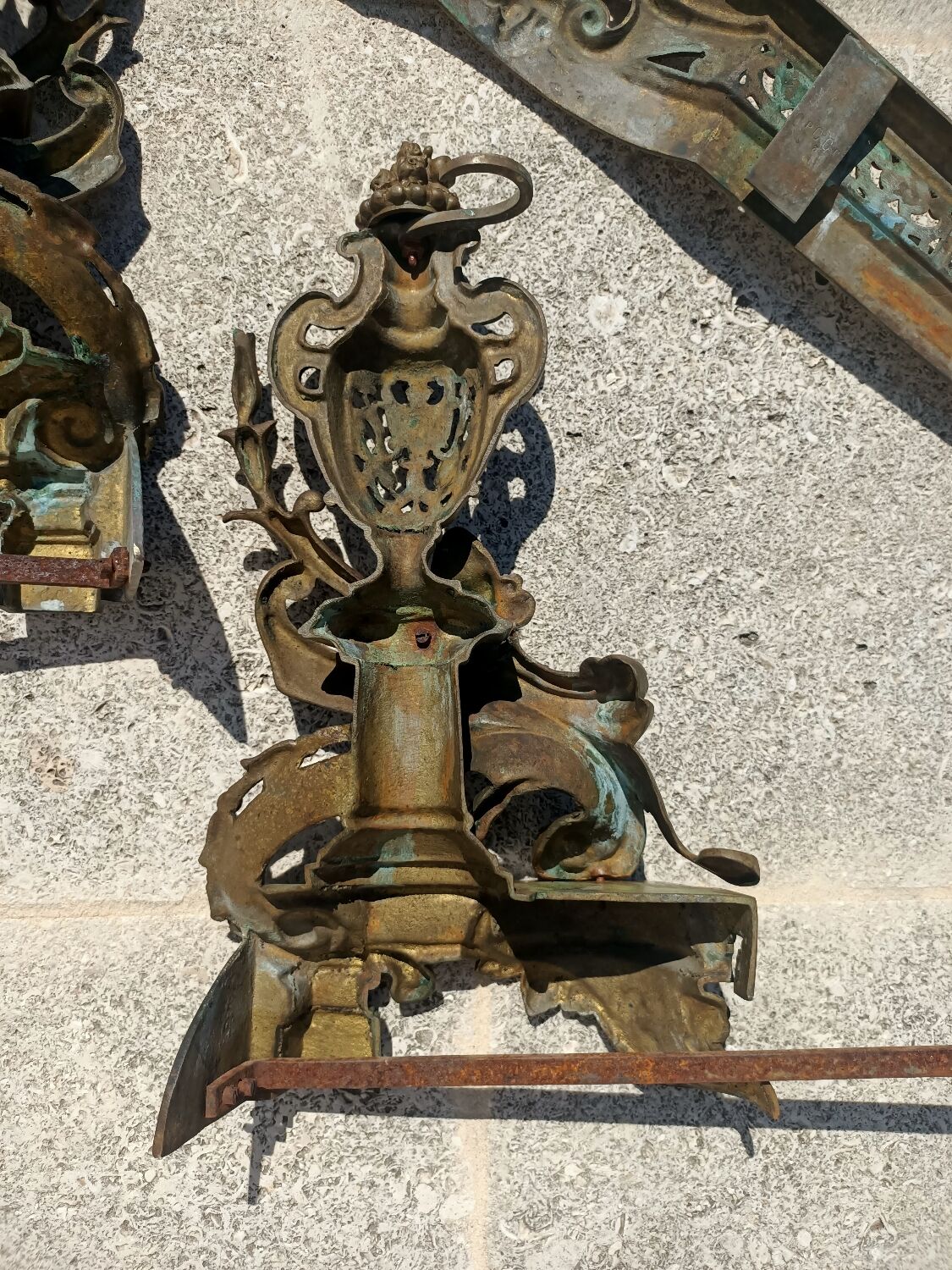 Napoleon lll fireplace bar