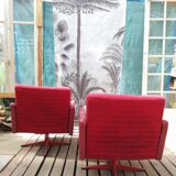 Pair of swivel chairs