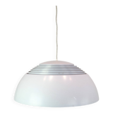 AJ Royal pendant - ceiling lamp - aluminium & steel - grey - Arne Jacobsen - Louis Poulsen - 1960s
