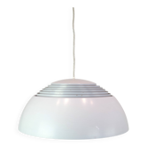 Suspension AJ Royal - plafonnier - aluminium et acier - gris - Arne Jacobsen - Louis Poulsen - années 1960